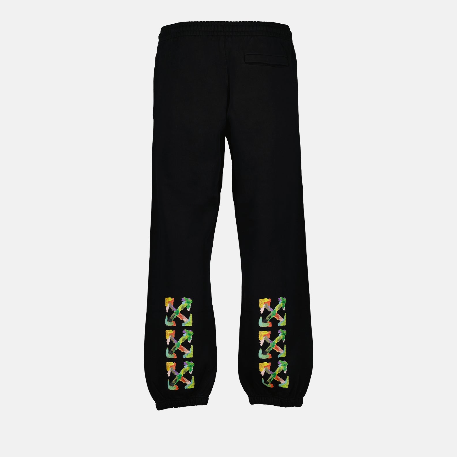 Pantalons Jogging à motif Arrow Off-White Noir Homme