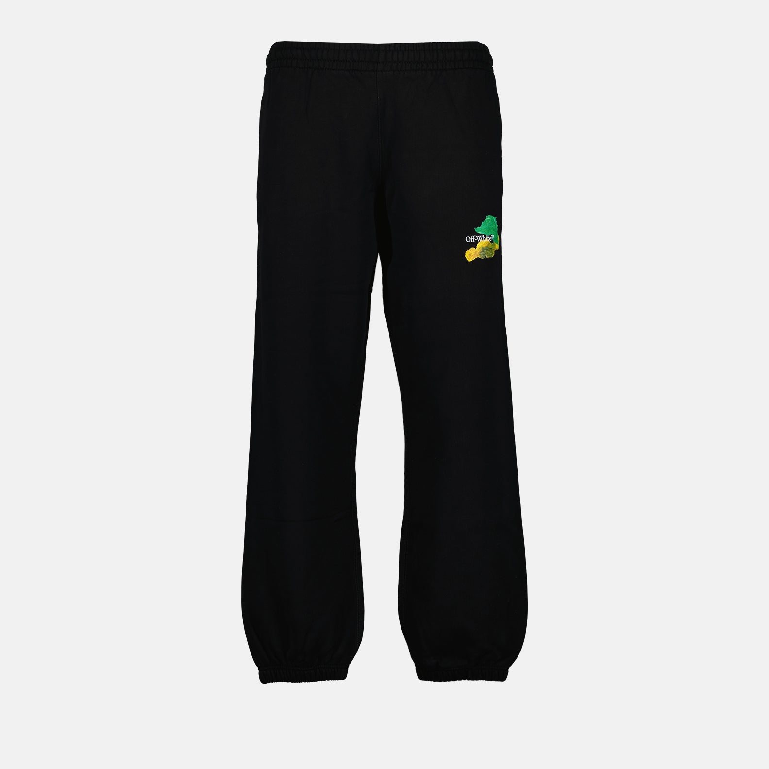 Pantalons Jogging à motif Arrow Off-White Noir Homme