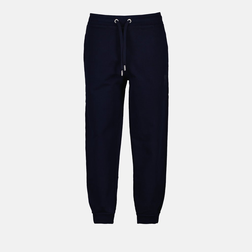 Pantalons Jogging en molleton Ami PARIS Bleu Unisexe