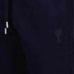 Pantalons Jogging en molleton Ami PARIS Bleu Unisexe