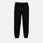 Pantalons Jogging en molleton Ami PARIS Noir Unisexe