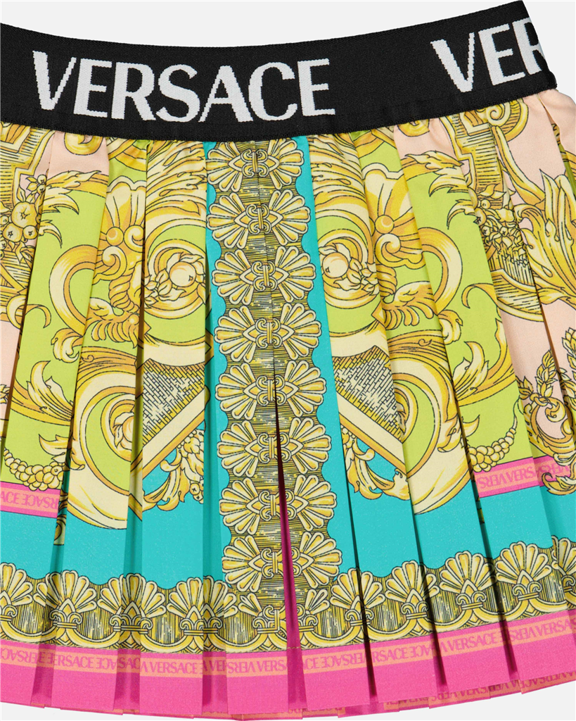 Vêtements Jupe Barocco Goddess Versace Multicolore Enfants