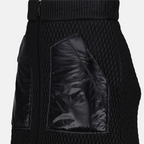 Jupes Jupe bi-matière Moncler Noir Femme
