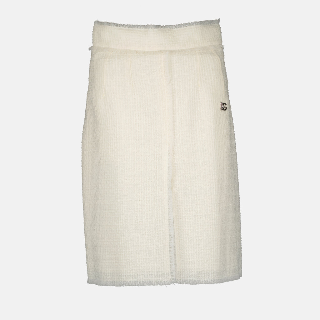 Jupes Jupe DG Dolce & Gabbana Beige Femme