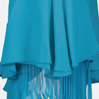 Saias Saia de Seda Versace Azul Femme
