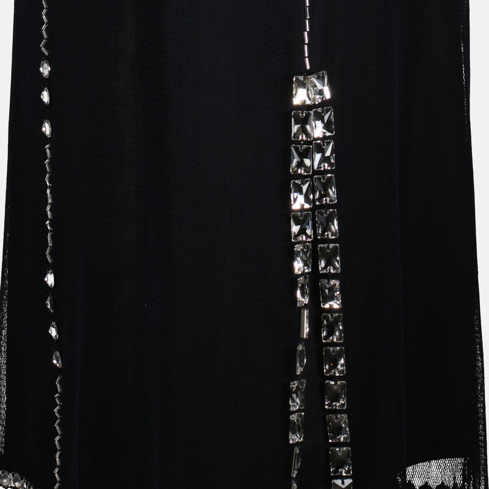 Jupes Jupe en tulle et étoffe Prada Noir Femme