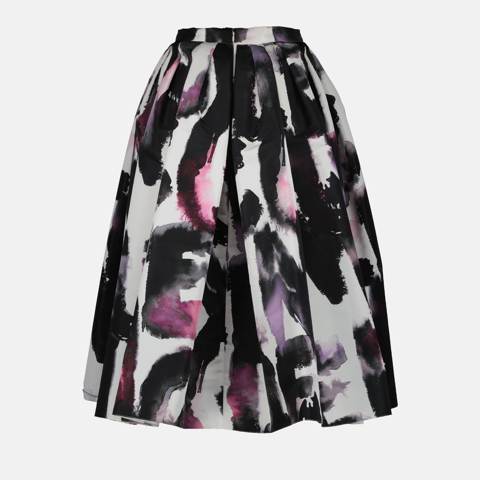 Jupes Jupe Watercolour Graffiti Alexander McQueen Noir Femme