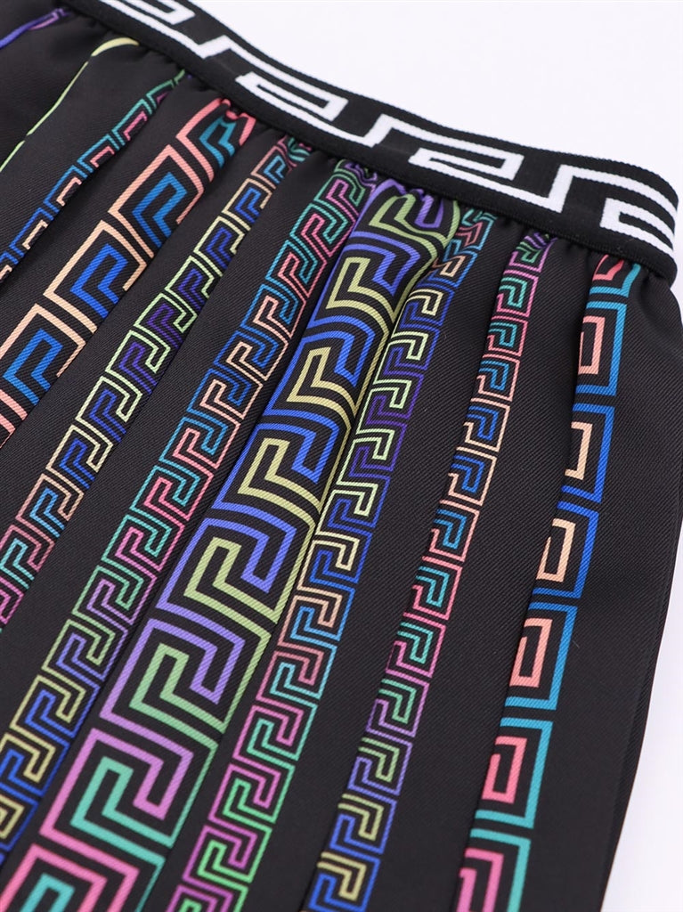 Vêtements Jupe Greca Neon Kids Versace Multicolore Enfants