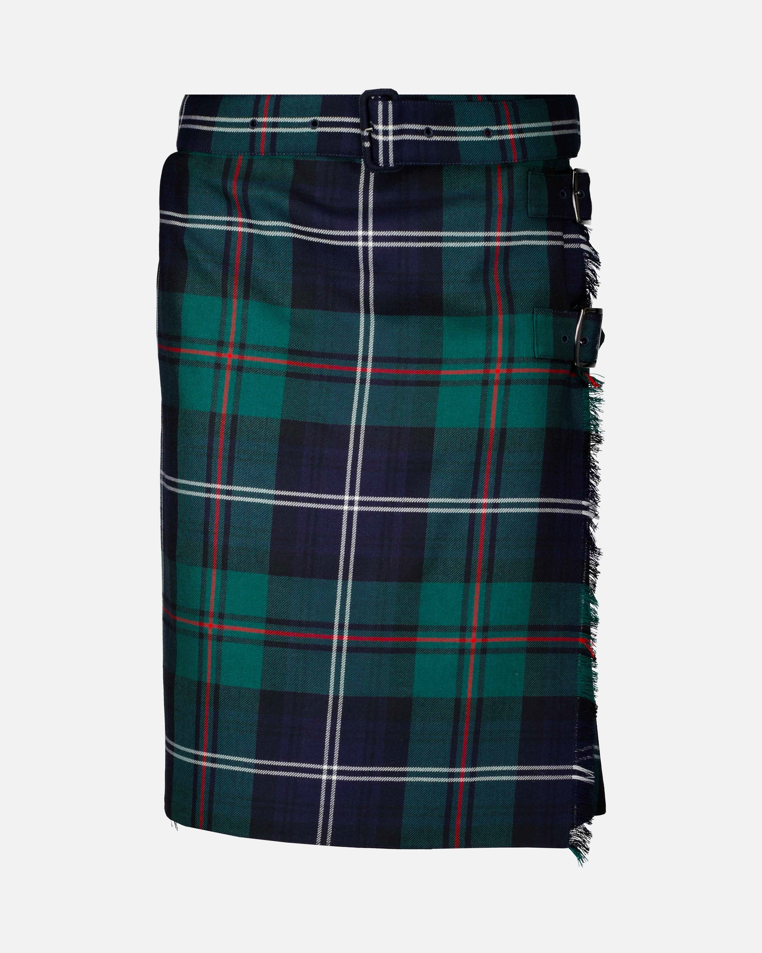 Jupes Jupe Kilt Burberry Vert Femme