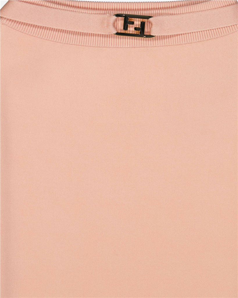 Gonne Jupe mi-longue fourreau Fendi Rosa Femme