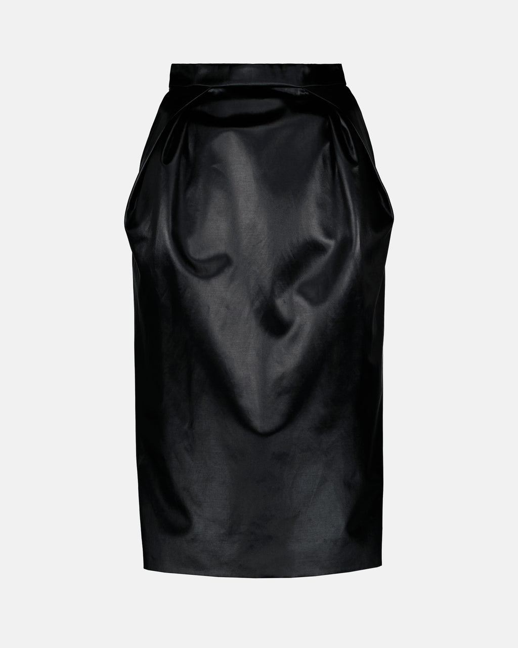 Röcke Jupe en simili cuir Maison Margiela Schwarz Femme