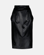 Röcke Jupe en simili cuir Maison Margiela Schwarz Femme