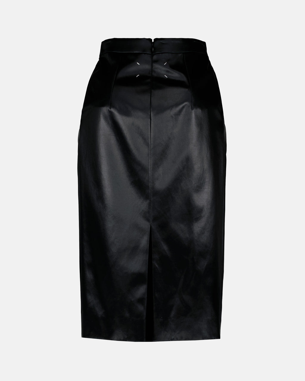 Röcke Jupe en simili cuir Maison Margiela Schwarz Femme