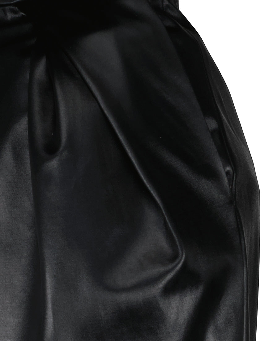 Jupes Jupe en simili cuir Maison Margiela Noir Femme