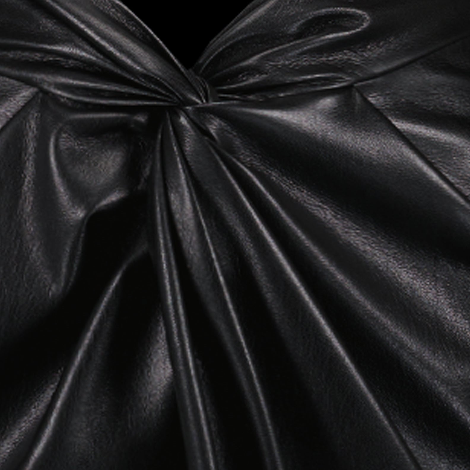 Jupes Jupe en similicuir MSGM Noir Femme