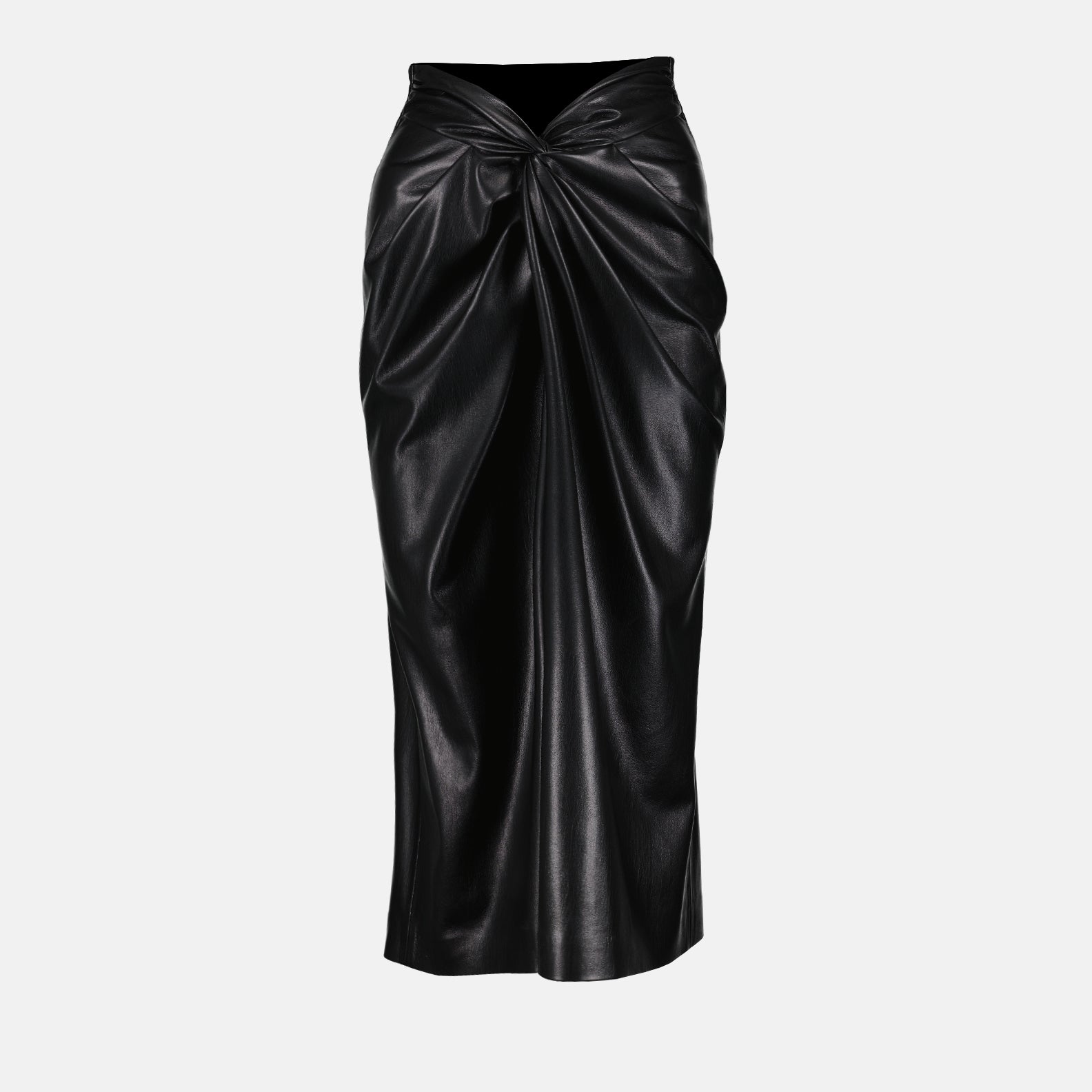 Jupes Jupe en similicuir MSGM Noir Femme