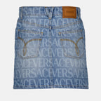 Jupes Jupe en denim Versace Bleu Femme