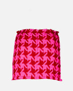 Jupes Jupe pied de poule Versace Rouge Femme