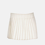 Jupes Jupe plissée Ami PARIS Blanc Femme