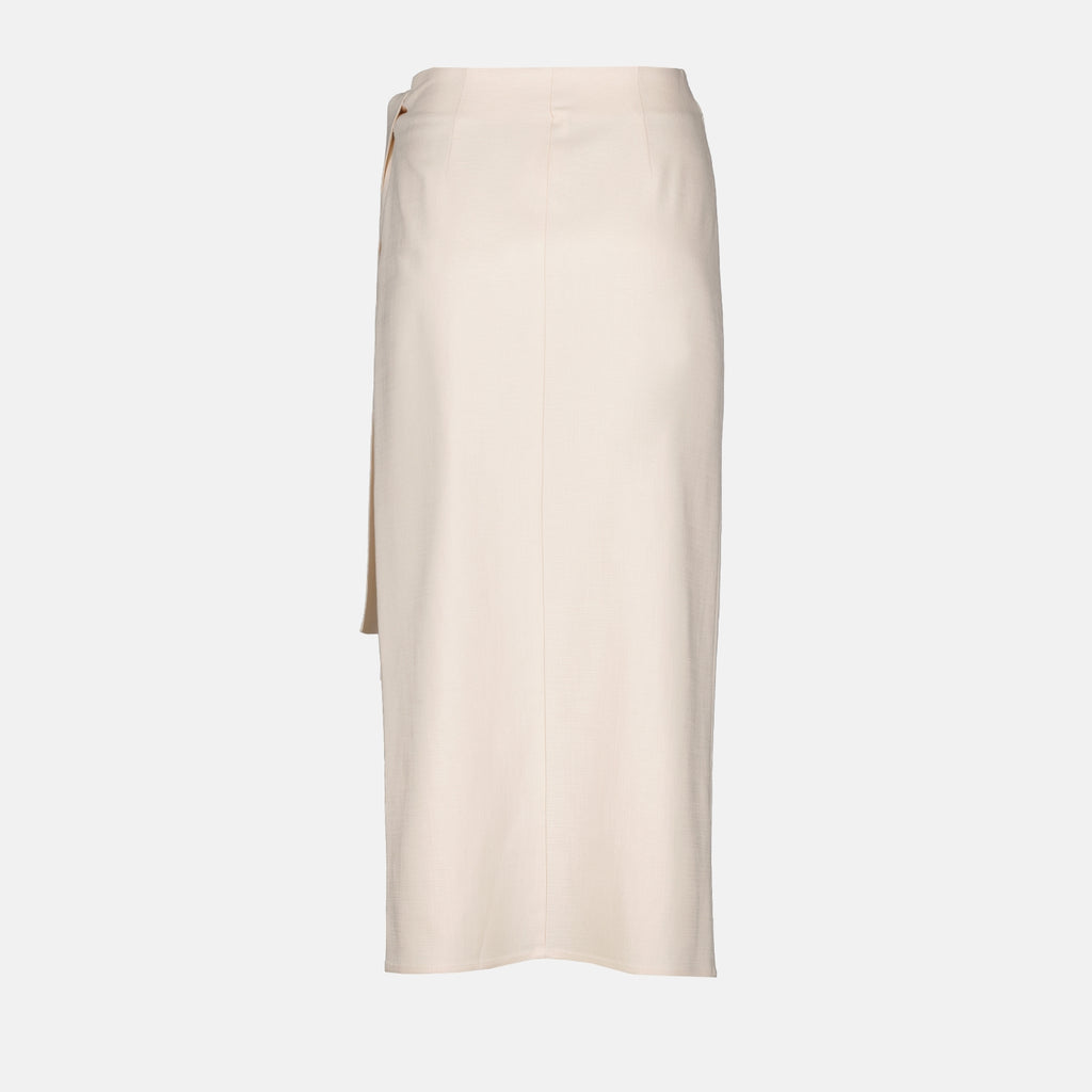 Jupes Jupe portefeuille MSGM Beige Femme