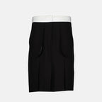 Jupes Jupe tailleur Victoria Beckham Noir Femme
