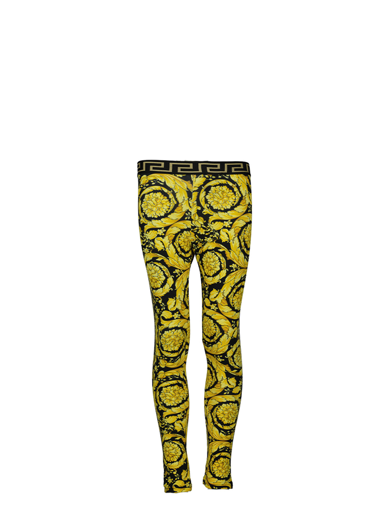 Vêtements Legging Barocco Versace Doré Enfants