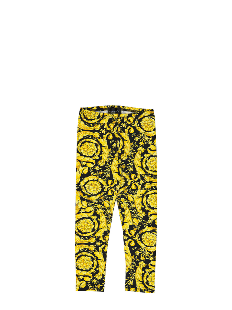 Vêtements Legging Barocco Versace Doré Enfants