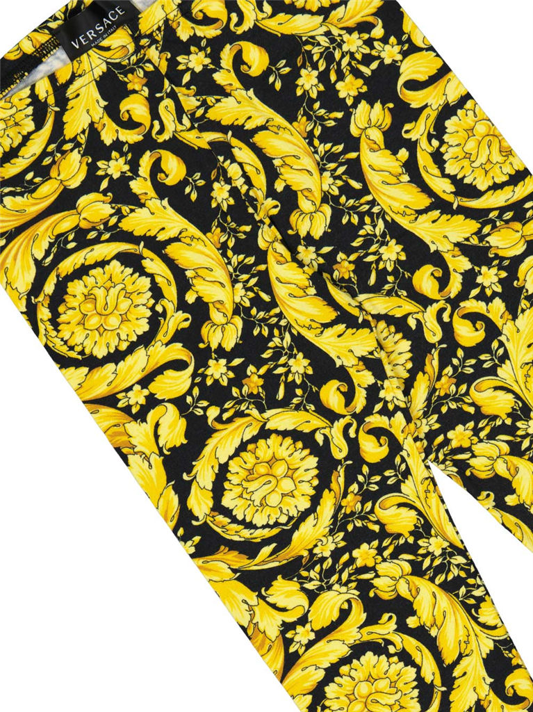 Abbigliamento Legging Barocco Versace Oro Bambini