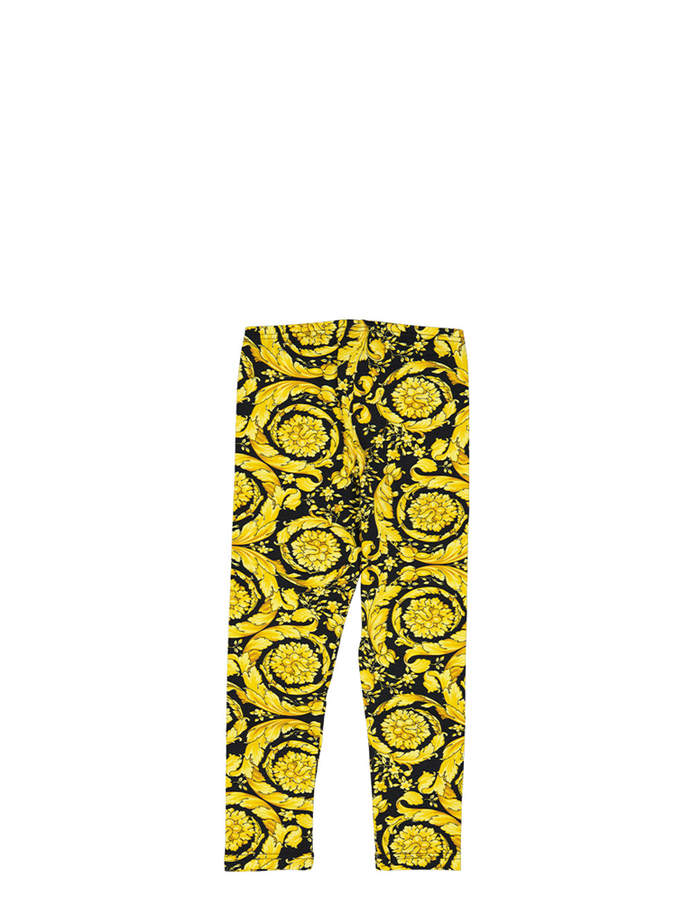 Abbigliamento Legging Barocco Versace Oro Bambini