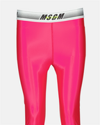 Pantalons Legging de sport MSGM Rose Femme