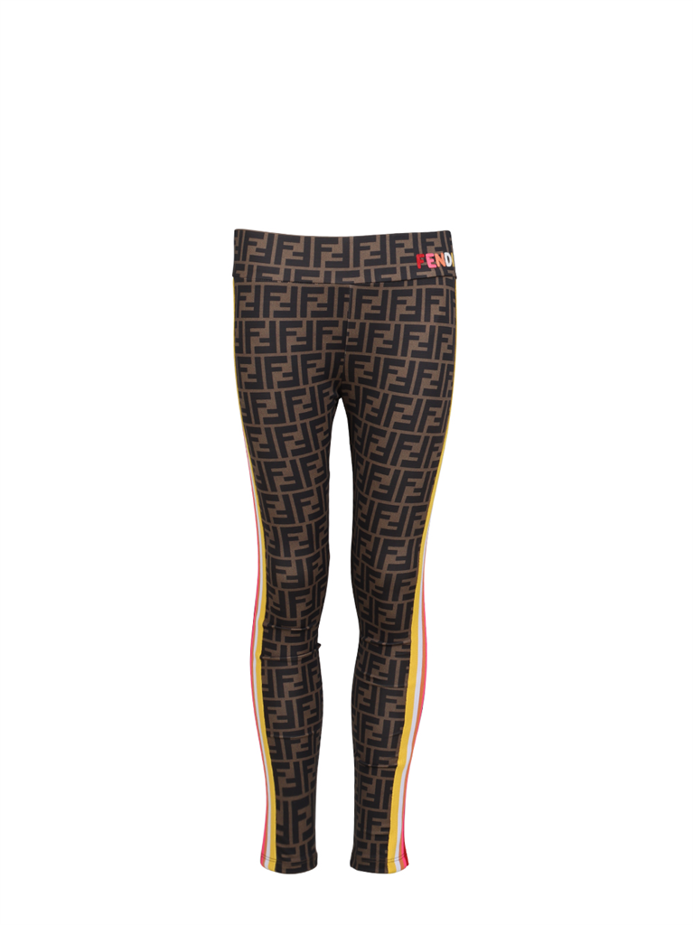 Vêtements Legging FF Fendi Marron Enfants