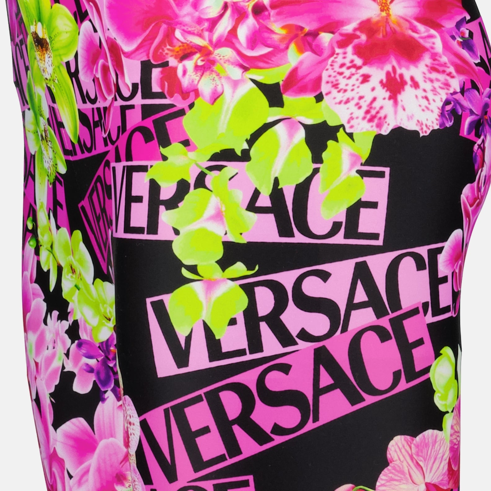 Pantalons Legging Medusa Orchid Versace Rose Femme