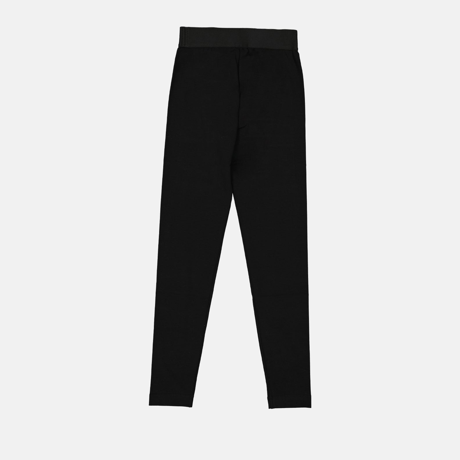 Pantalons Legging à logo Dolce & Gabbana Noir Femme
