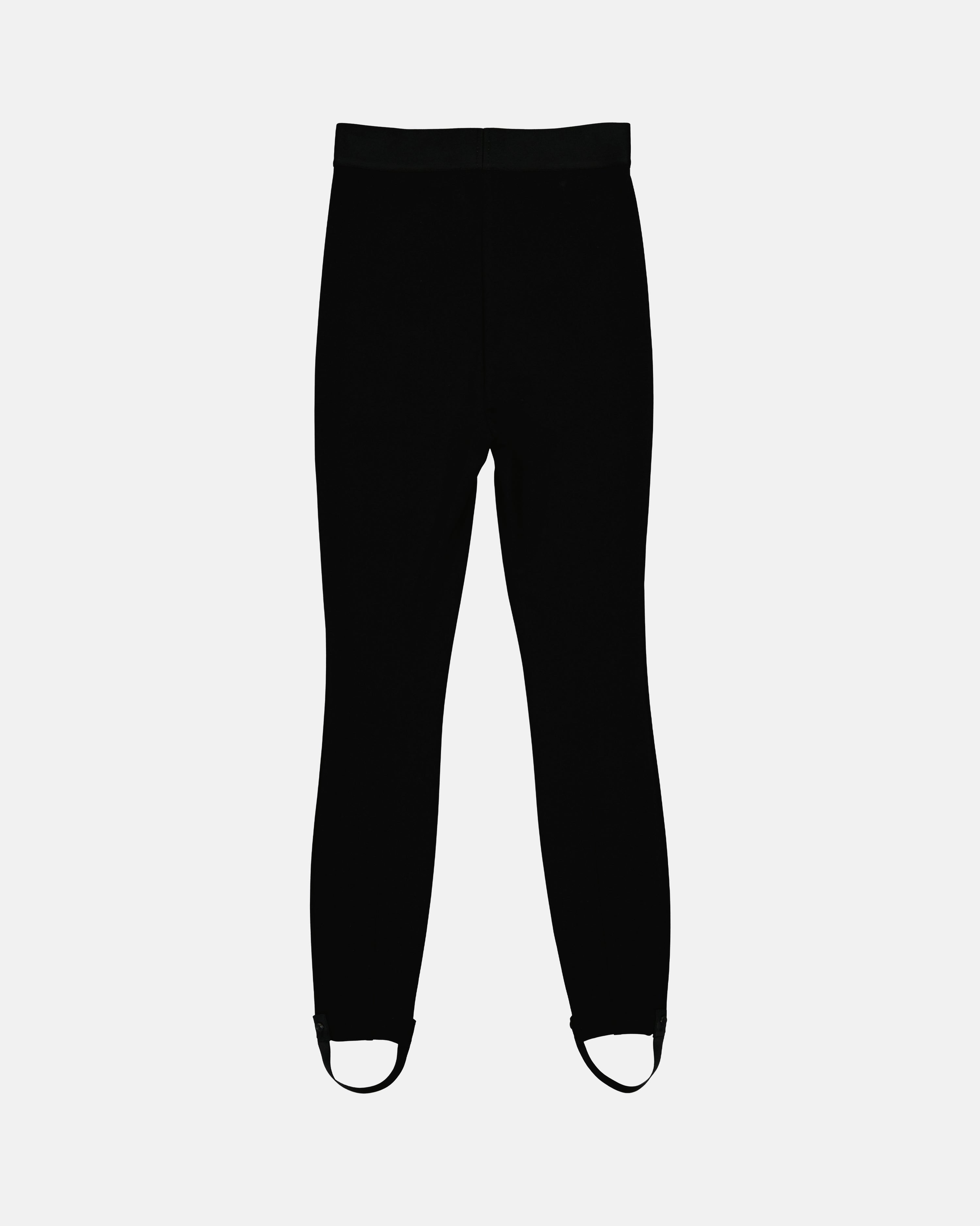 Pantalons Legging à logo Dolce & Gabbana Noir Femme