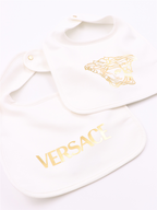 Accessori Lot de bavoirs Medusa Versace Bianco Bambini