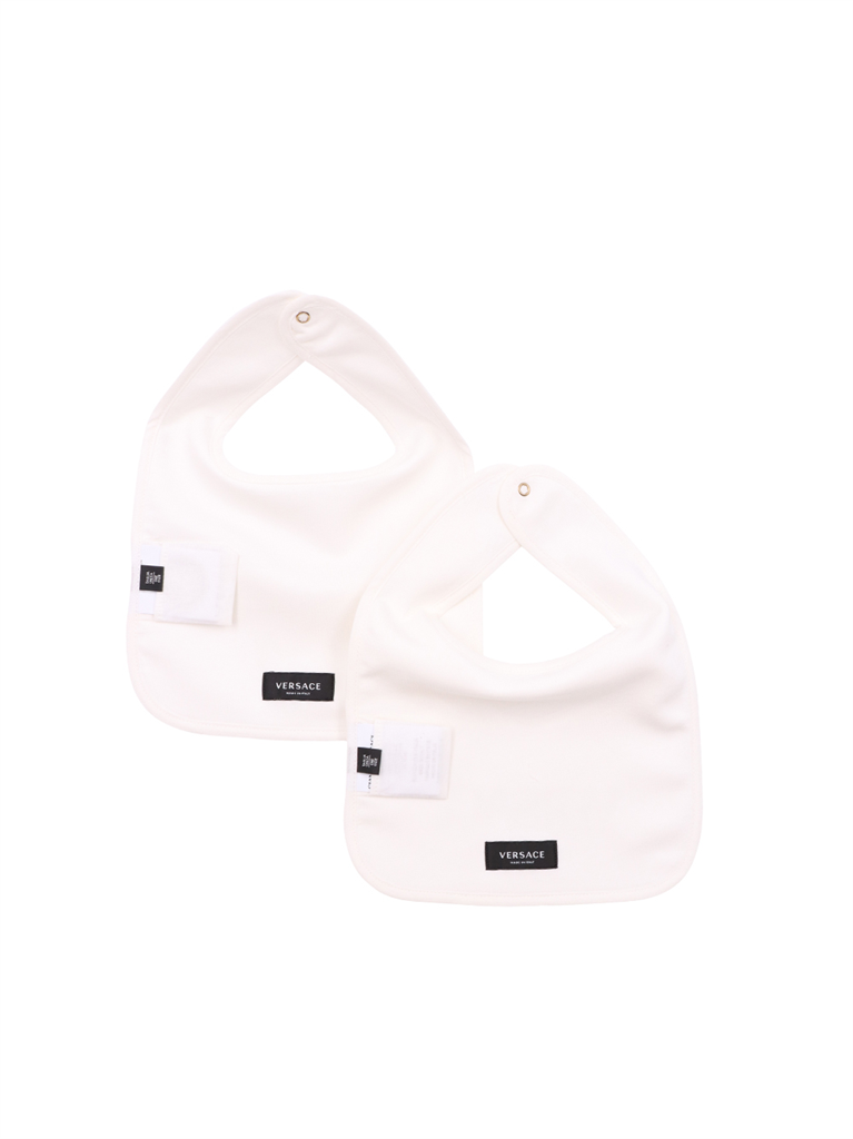 Accessori Lot de bavoirs Medusa Versace Bianco Bambini