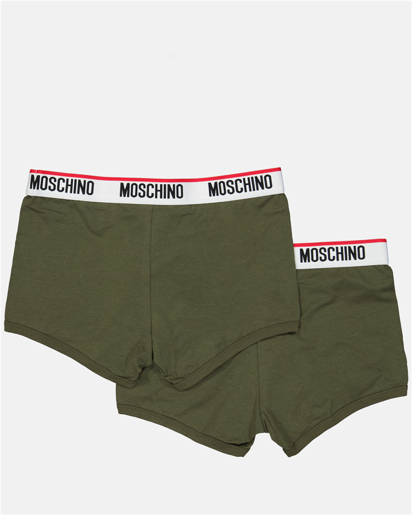Sous-vêtements et homewear Lot de boxers Moschino Vert Homme