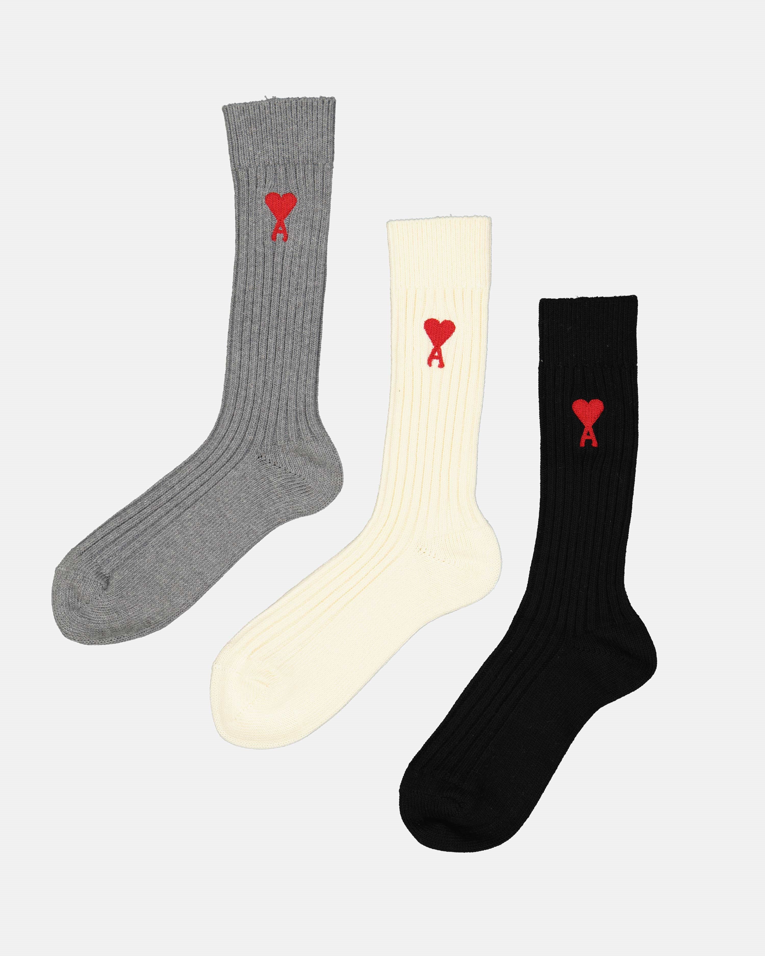 Sous-vêtements et homewear Lot de chaussettes Ami PARIS Multicolore Unisexe