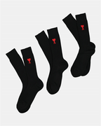 Sous-vêtements et homewear Lot de chaussettes Ami PARIS Noir Unisexe