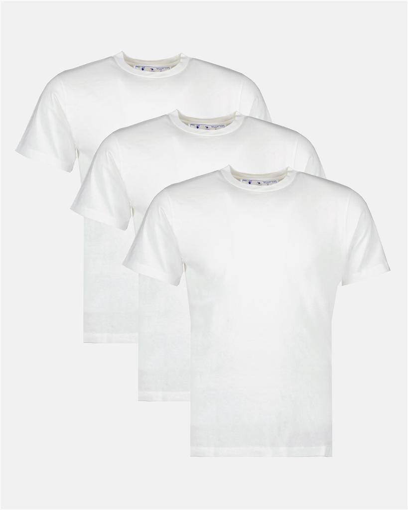T-shirts Lot de T-shirts Off-White Blanc Homme