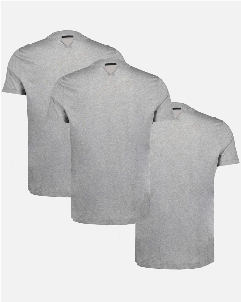 T-shirts Lot de T-shirts Prada Gris Homme