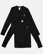 Intimo e homewear Lot de tricots de corps Versace Nero Homme