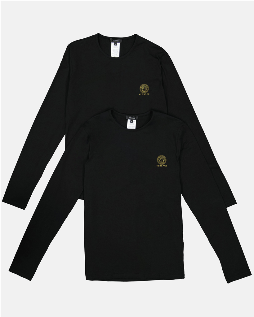 Sous-vêtements et homewear Lot de tricots de corps Versace Noir Homme