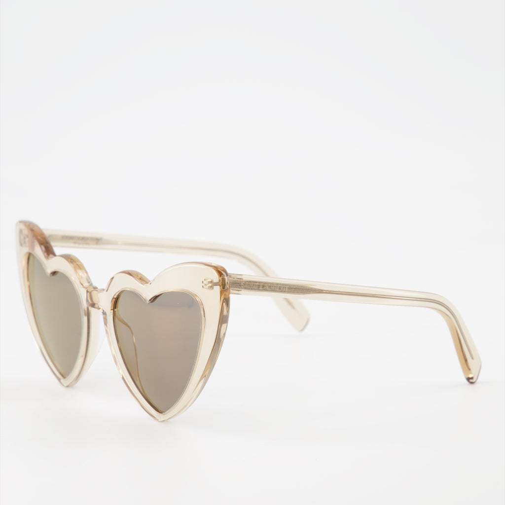 Lunettes Lunettes 181 LOULOU Saint Laurent Beige Homme