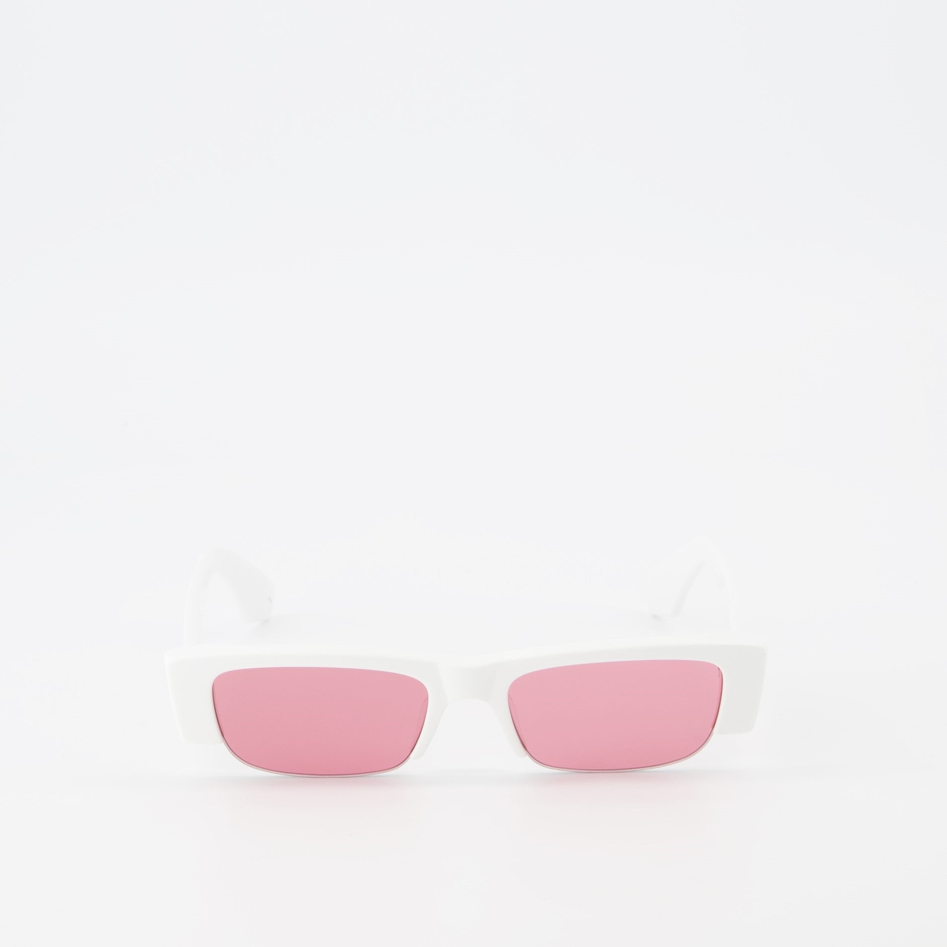 Lunettes Lunettes de soleil Graffiti Alexander McQueen Blanc Femme