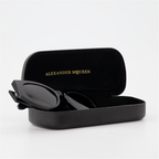 Lunettes Lunettes de soleil Graffiti Alexander McQueen Noir Femme