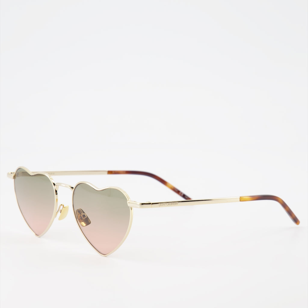 Occhiali Lunettes de soleil Loulou Saint Laurent Oro Unisex