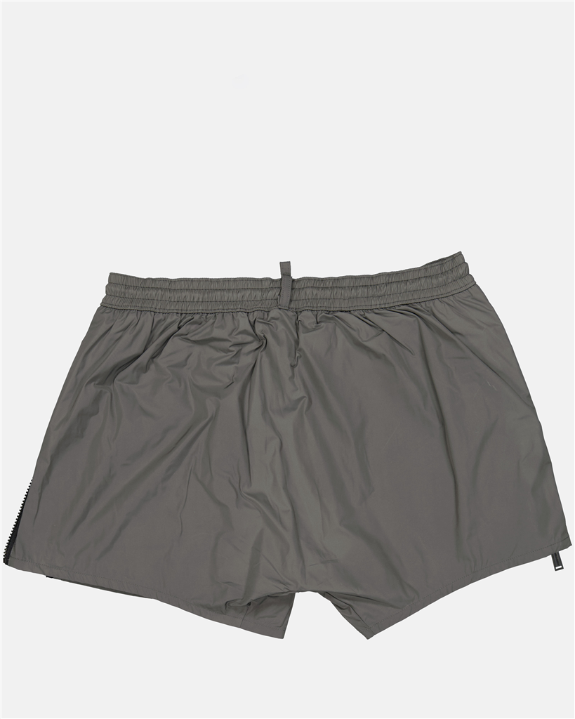 Beachwear Maillot de bain à double zip Dsquared2 Gris Homme
