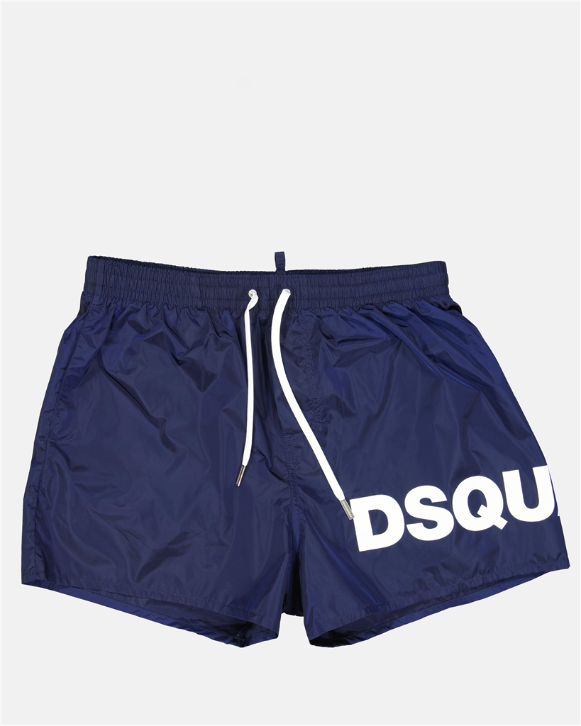 Shorts Maillot de bain à logo Dsquared2 Blu Homme