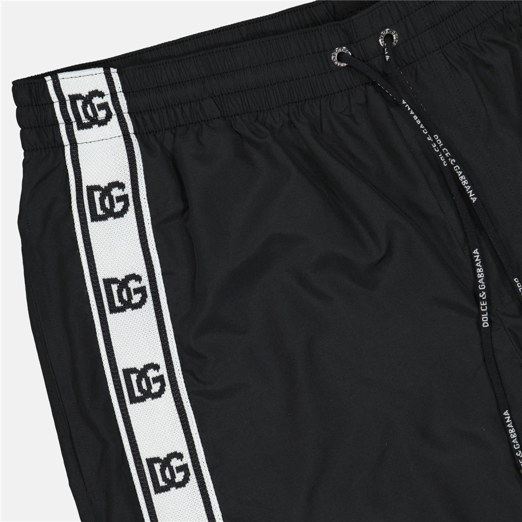 Beachwear Maillot de bain à logo DG Dolce & Gabbana Noir Homme